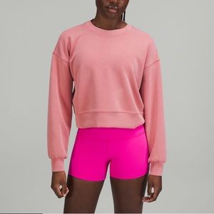 Lululemon Softstreme perfectly oversized cropped crew